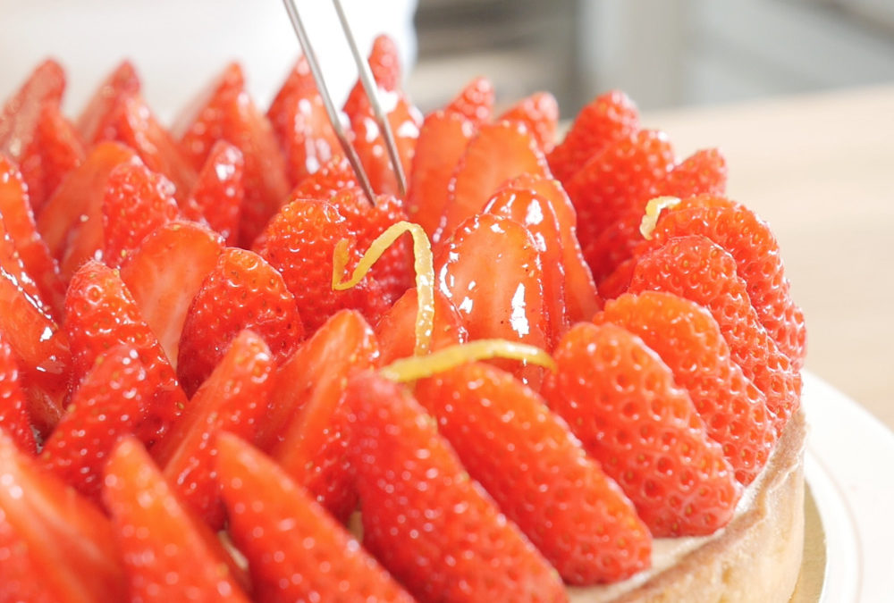 Tarte aux Fraises de Hugo & Victor